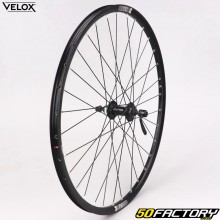 Roda dianteira de bicicleta 26&quot; (19-559) Velox Mach1 Neo Centerlock alumínio preto (liberação rápida)