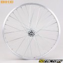 Rueda delantera bicicleta 20&quot; (21-406) Bike Original aluminio gris (bloqueo con tuercas)