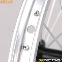 Ruota bici posteriore 12&quot; (47-203) per Bici 1 velocità Ruota libera originale in alluminio grigio (bloccaggio con dadi)