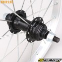 Roda traseira de bicicleta 14&quot; (22-254) para bicicleta de 1 velocidade Roda livre original em alumínio cinza (travamento com porcas)