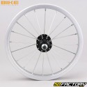 Roda traseira de bicicleta 14&quot; (22-254) para bicicleta de 1 velocidade Roda livre original em alumínio cinza (travamento com porcas)