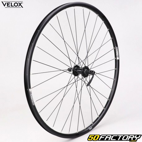 Roda dianteira de bicicleta 29&quot; (19-622) Velox Mach1 Neo Centerlock alumínio preto (liberação rápida)