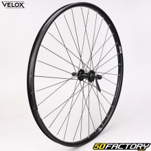 Rueda delantera de bicicleta 29&quot; (23-622) Vélox Mach1 Klixx Disc Centerlock TLR aluminio negro (cierre rápido)