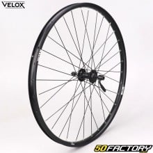 Rueda delantera de bicicleta XNUMX&quot; (XNUMX-XNUMX) Vélox MachXNUMX Klixx Disc Centerlock TLR aluminio negro (cierre rápido)