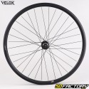 Rueda trasera de bicicleta XNUMXC (XNUMX-XNUMX) para casete de aluminio negro Vélox MachXNUMX Gravel XNUMX TLR Centerlock XNUMX/XNUMX/XNUMXV (cierre rápido)