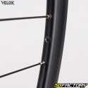 700C (19-622) rear wheel for 9/10/11S cassette Vélox Mach1 Gravel 19 TLR black aluminum (quick release)