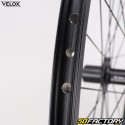 700C (19-622) rear wheel for 9/10/11S cassette Vélox Mach1 Gravel 19 TLR black aluminum (quick release)