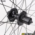 700C (19-622) rear wheel for 9/10/11S cassette Vélox Mach1 Gravel 19 TLR black aluminum (quick release)