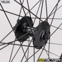 700C (19-622) Vélox Mach1 Gravel 19 TLR black aluminum front wheel (quick release)