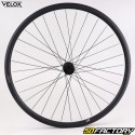 700C (19-622) rear wheel for 10/11/12S cassette Vélox Mach1 Gravel 19 TLR Centerlock aluminum black (through axle)