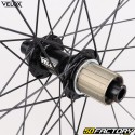 700C (19-622) rear wheel for 10/11/12S cassette Vélox Mach1 Gravel 19 TLR Centerlock aluminum black (through axle)