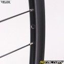 700C (19-622) rear wheel for 10/11/12S cassette Vélox Mach1 Gravel 19 TLR Centerlock aluminum black (through axle)