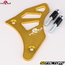 Tapa de piñón de aluminio Derbi Euro  XNUMX y Euro  XNUMX KRM Pro Ride  Oro (tapa de encendido del producto KRM y UR)