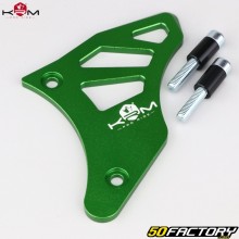 Tapa de piñón de aluminio Derbi Euro  XNUMX y Euro  XNUMX KRM Pro Ride  verde (tapa de encendido del producto KRM y UR)