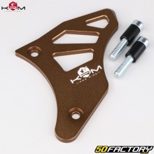 Tapa de piñón de aluminio Derbi Euro  XNUMX y Euro  XNUMX KRM Pro Ride  bronce (tapa de encendido del producto KRM y UR)