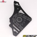 Aluminum sprocket cover AM6 Minarelli KRM Pro Ride (with clutch rod stop) black