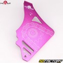 Aluminum sprocket cover AM6 Minarelli KRM Pro Ride (with clutch rod stop) pink