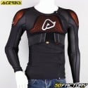 Protective vest (stone guard with elbow pads) Acerbis Black Air Flow (FFM CE approved)