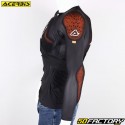 Protective vest (stone guard with elbow pads) Acerbis Black Air Flow (FFM CE approved)