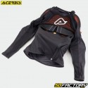 Protective vest (stone guard with elbow pads) Acerbis Black Air Flow (FFM CE approved)