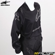 Alpinestars-Kindertrikot Racer  schwarz