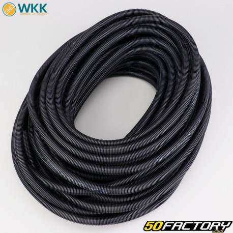 Funda corrugada Ø14 mm WKK negro (50 metros)