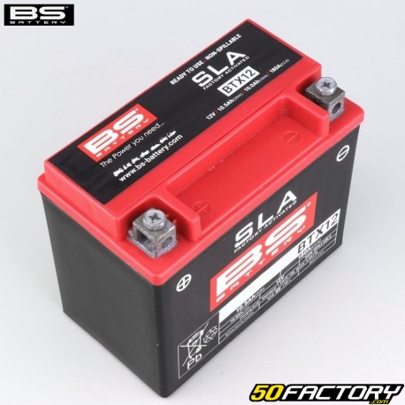 Batterie BS Battery BTX12 12V 10.5Ah gel sans entretien Aprilia Atlantic, Gilera, Kymco...