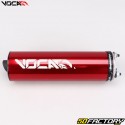 Pot d'échappement Fantic XE, XM 50 (depuis 2021) Voca Cross Chromed silencieux rouge