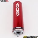 Pot d'échappement Fantic XE, XM 50 (depuis 2021) Voca Cross Chromed silencieux rouge