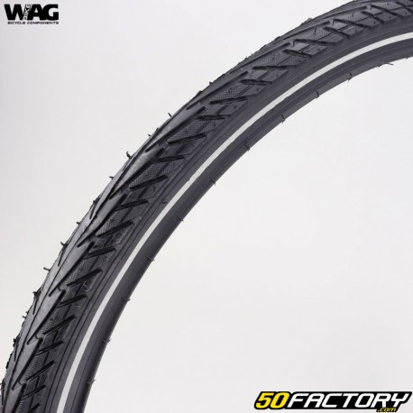 Wag Bike SA700 45x47C (622-234) puncture-proof bicycle tire with reflective stripes