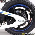 12 inch 4MX E-Fun blue and yellow electric balance bike