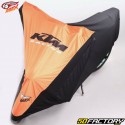 Housse de protection moto AMX KTM noire et orange