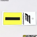 Letter I sticker for 4 cm black Forward BMX plate (FFC approved)