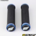 Paragon Lock-On Forward Bike Grips Black and Blue