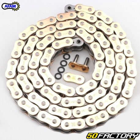 525 hyper reinforced chain (O-rings) 98 links Afam XHR3 gold