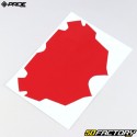 Base de placa para bicicleta BMX Pride Racing ar Cruiser Mini vermelho