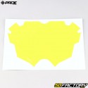 Fond de plaque vélo BMX Pride Racing Air Mini jaune