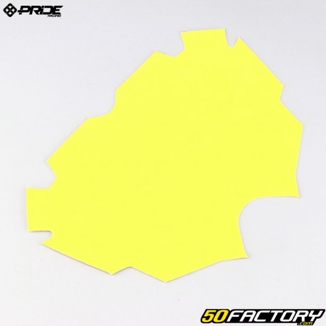 Fond de plaque vélo BMX Pride Racing Air Pro jaune