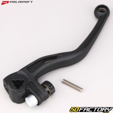 Unbreakable front brake lever Husqvarna FE 250, 350, 450 (since 2022)... Polisport Black APT