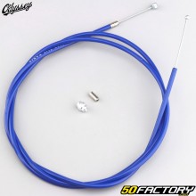 Odyssey Slic 1.30 m stainless steel rear brake cable for &quot;BMX&quot; bike with blue sheath (Ø1.5 mm)