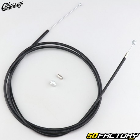 Odyssey Slic 1.30 m stainless steel rear brake cable for &quot;BMX&quot; bike with black sheath (Ø1.5 mm)