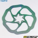 Bicycle brake disc ØXNUMX mm XNUMX holes Toopre HSXNUMX Neo-chrome