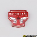 Complete fuel tank monograms &quot;Motobécane&quot; Gallic heads Motobécane D52, SP98, SP 94TT... red