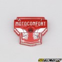 Complete fuel tank monograms &quot;Motoconfort&quot; red Motobécane Gaulish heads