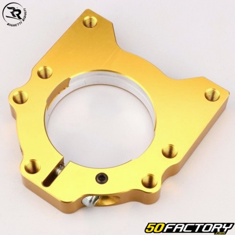 Casquillo de cojinete XNUMX agujeros ØXNUMX x XNUMX mm aluminio karting, minikart Righetti Ridolfi oro