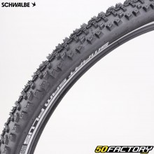 Bicycle tire XNUMXxXNUMX (XNUMX-XNUMX) Schwalbe Smart  Sam Plus Addix reflective stripes