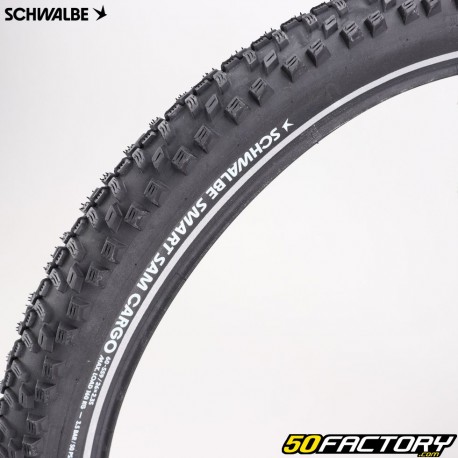 Bicycle tire 26x2.35 (60-559) Schwalbe Smart Sam Cargo reflective piping