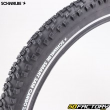 Bicycle tire XNUMXxXNUMX (XNUMX-XNUMX) Schwalbe Smart  Sam Cargo reflective piping