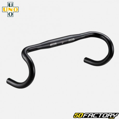 Aluminum bicycle handlebar ØXNUMX mm Uno HBCRXNUMX XNUMX mm black