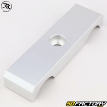 Bride alluminio monoforo per piastra motore Ø32 x 92 mm karting Righetti Ridolfi grigio